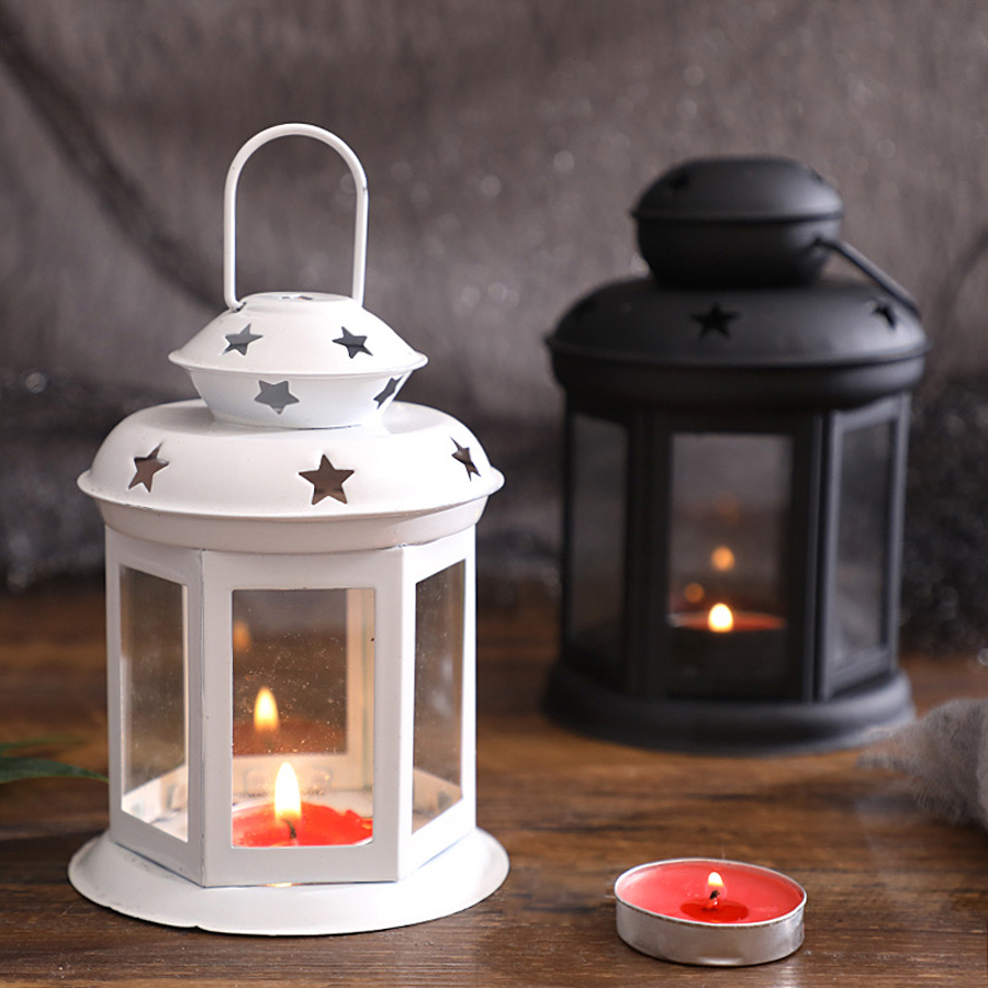 Unity Candle Set - مصباح شمعة معلق، فوانيس زجاجية، إطارات