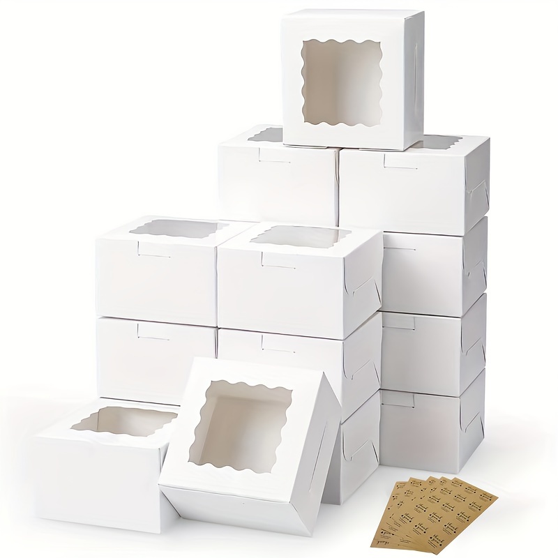 Wedding Cake Supply - 10 قطع من صناديق الكيك والحلوى