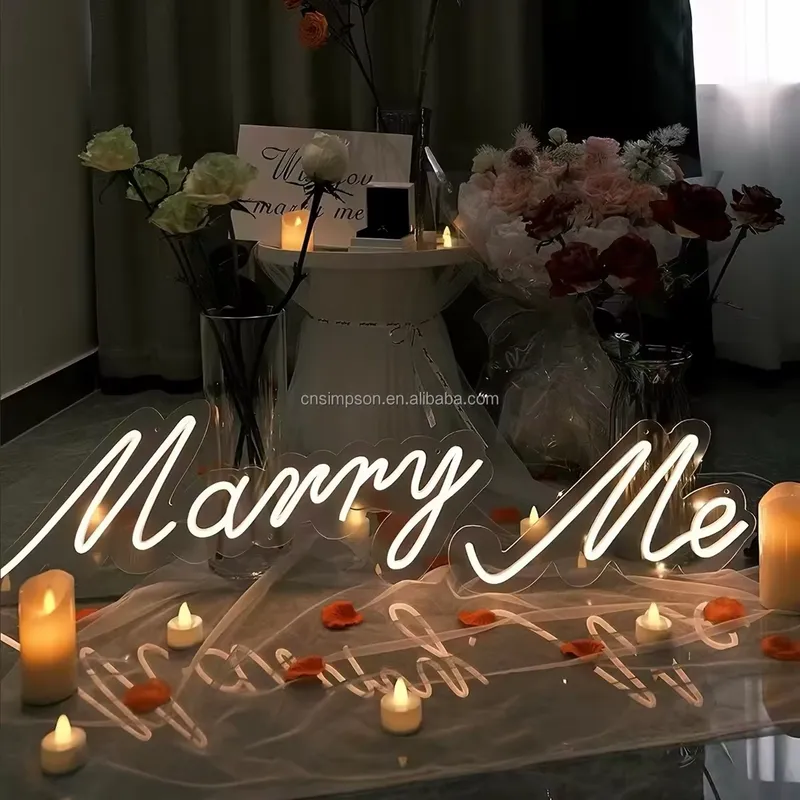 لافتة نيون مرنة بتقنية LED، لت - مراجعة Wedding Supply Rentals وسعره