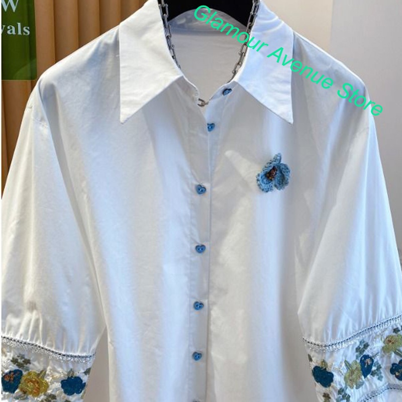 قميص نسائي فاخر فرنسي عالي الج - مراجعة Good Floral & Wedding Decor Supply Photos وسعره