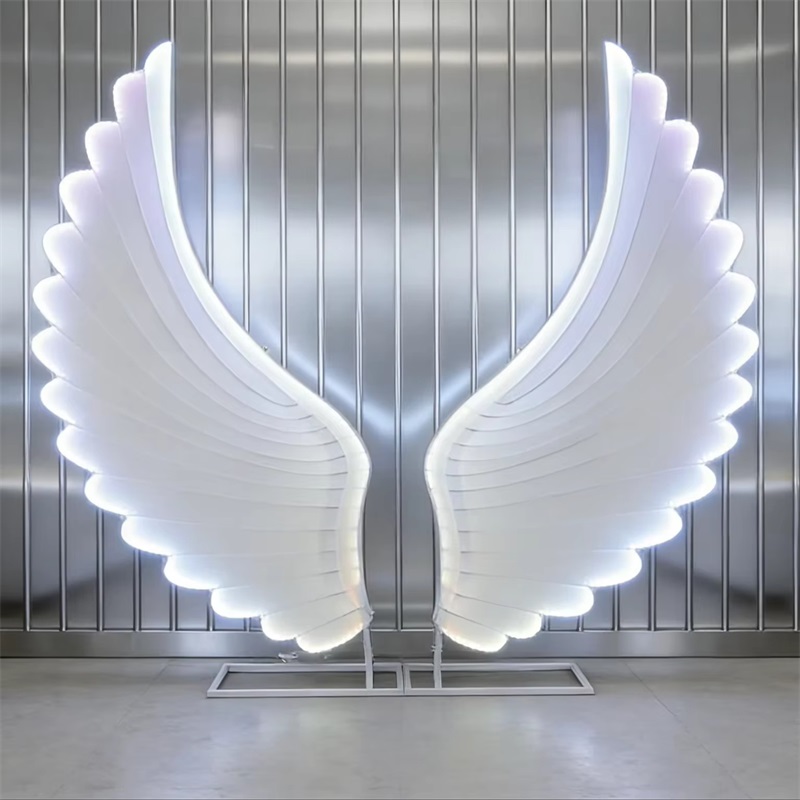 أجنحة ملاك مضيئة، إكسسوارات إض - مراجعة Wedding Decoration Supply وسعره