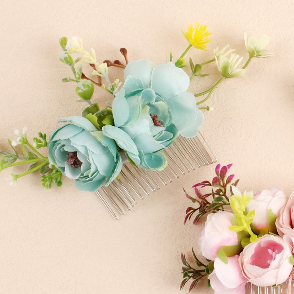 زهرة الشعر مشط الزفاف أنيقة كر - مراجعة Wedding Supply Store وسعره