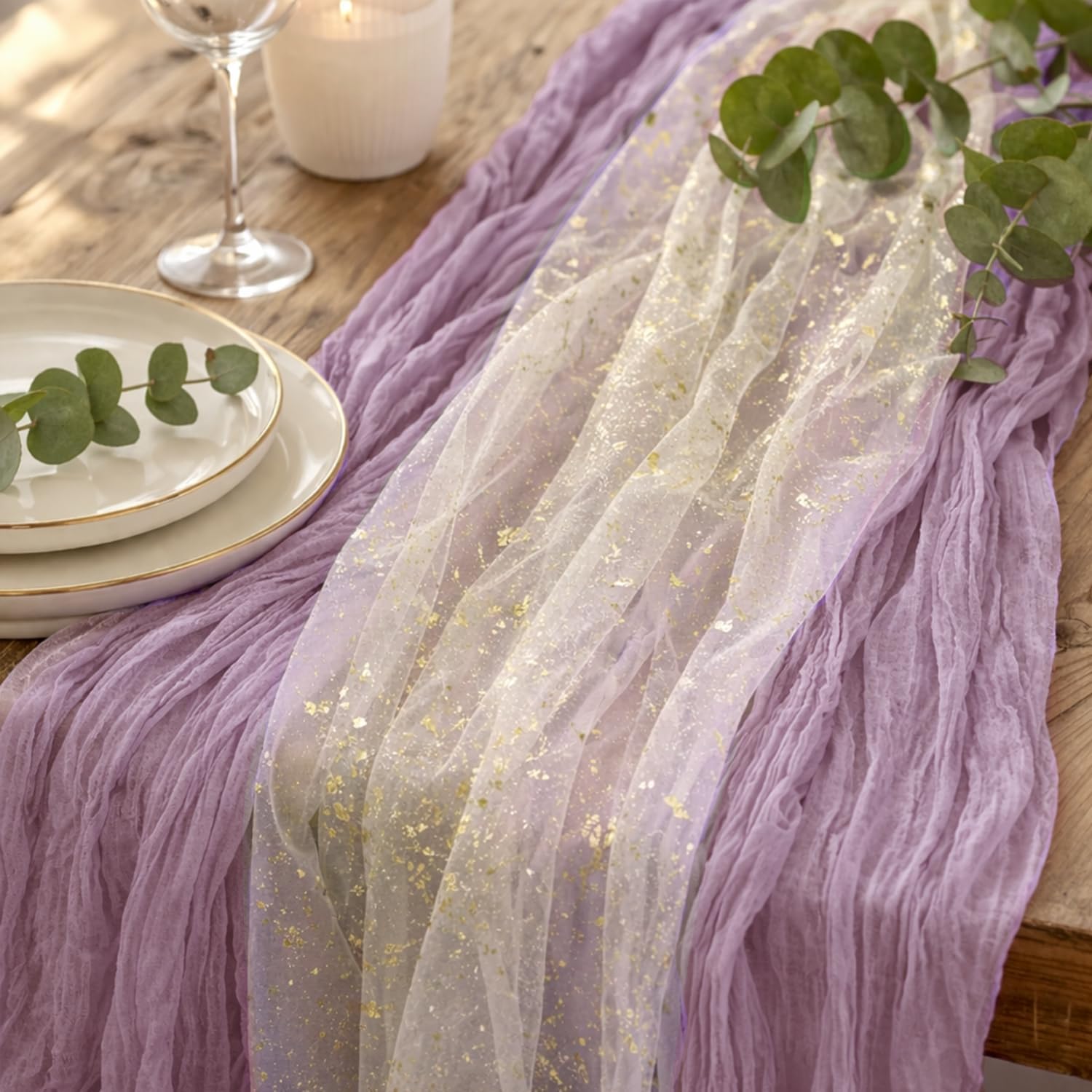 قطعتان من مفرش طاولة من قماش ا - مراجعة Wedding Supply Rentals وسعره