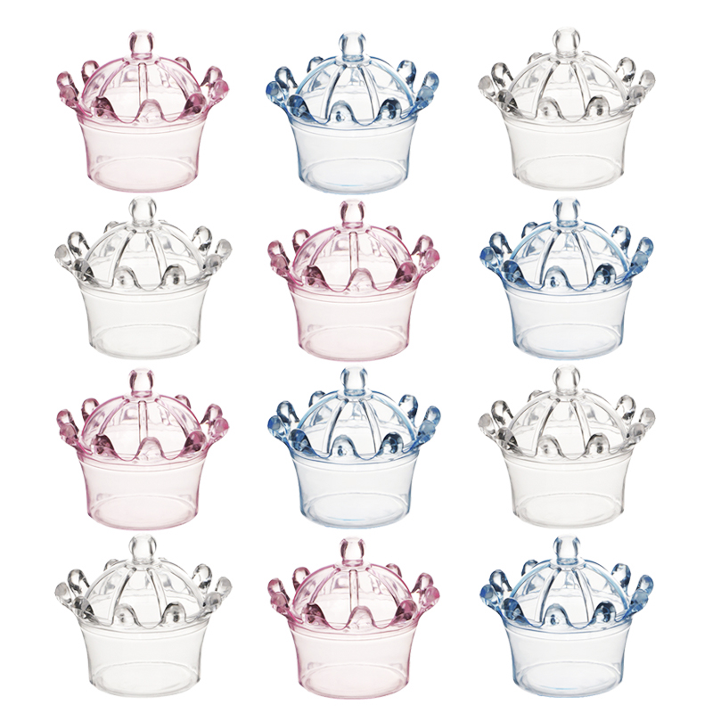 صندوق حلوى التاج الشفاف ، صناد - مراجعة Wedding Cake Supply وسعره