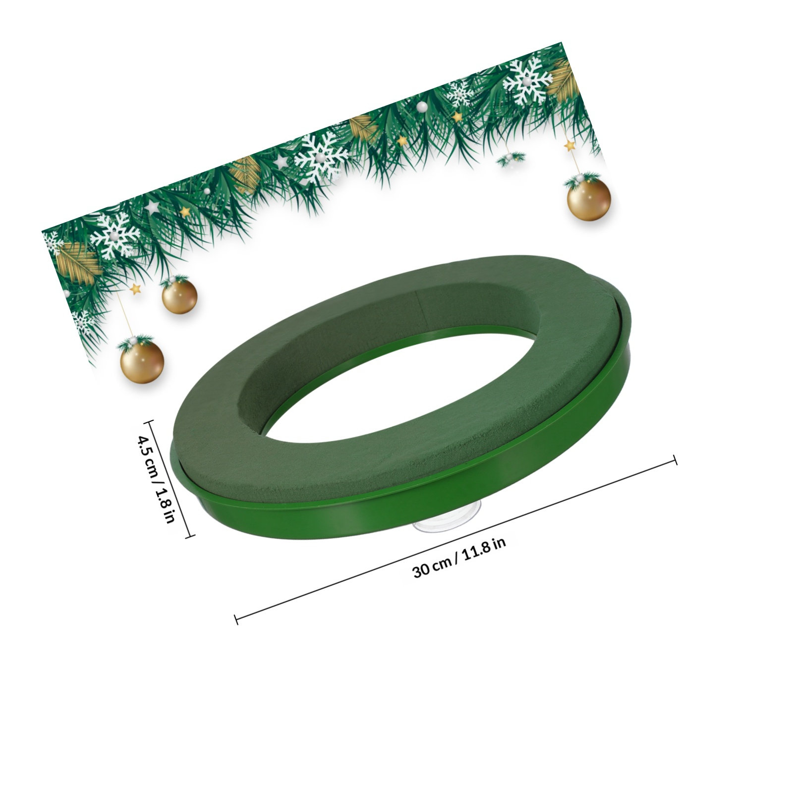 حلقة زهور صغيرة من الفوم، ترتي - مراجعة Wedding Decoration Supply وسعره