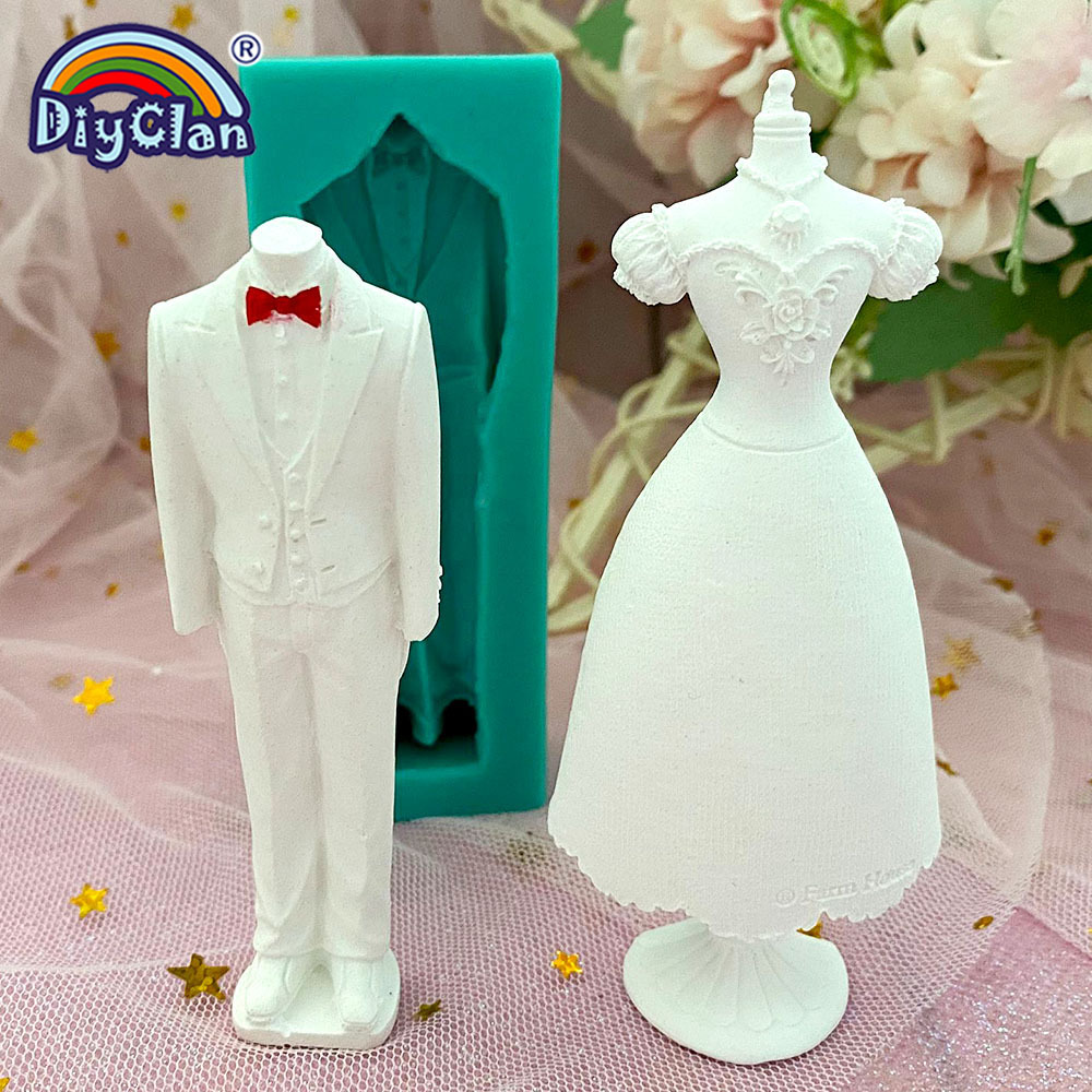 قالب سيليكون لتزيين حفلات الزف - مراجعة Wedding Cake Supply وسعره