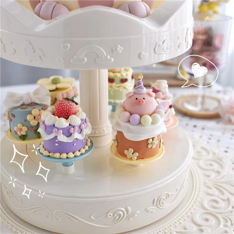 2-tier التلقائي الدورية كعكة ا - مراجعة Wedding Cake Supply وسعره