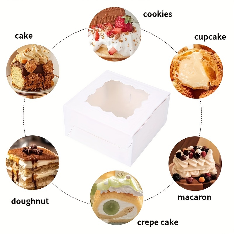 10 قطع من صناديق الكيك والحلوى - مراجعة Wedding Cake Supply وسعره