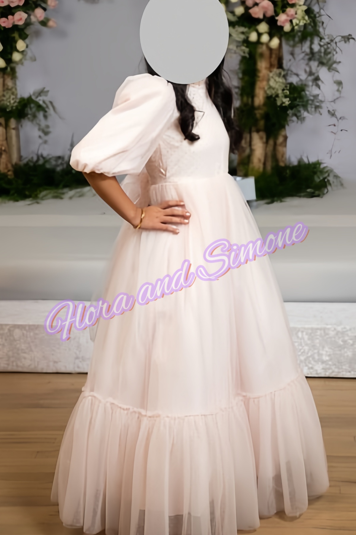 فستان زهور للبنات بأكمام نصفية - مراجعة Bridal Sash Ribbon وسعره