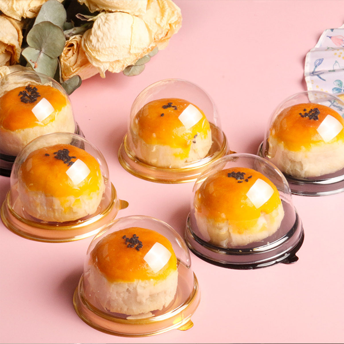 صندوق حلوى كيك شفاف ، قبة كب ك - مراجعة Wedding Cake Supply وسعره