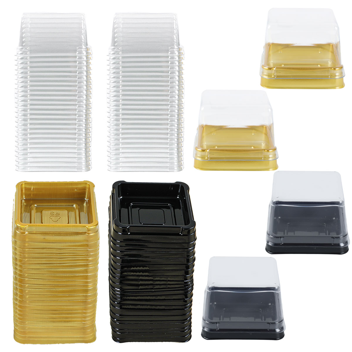 صندوق حلوى كيك شفاف ، قبة كب ك - مراجعة Wedding Cake Supply وسعره