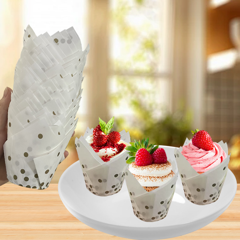 50/100 قطعة من أكواب الكيك الذ - مراجعة Wedding Cake Supply وسعره