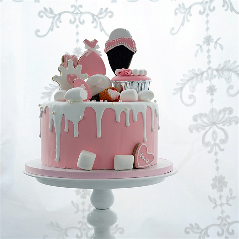 كعكة محاكاة اصطناعية وهمية الح - مراجعة Wedding Cake Supply وسعره